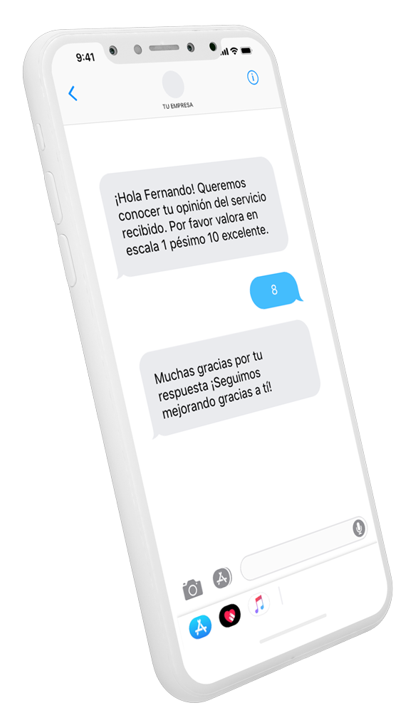celular con mensajes